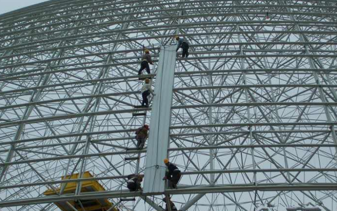 丹东网架装配好以后应当留神哪八项验收事件