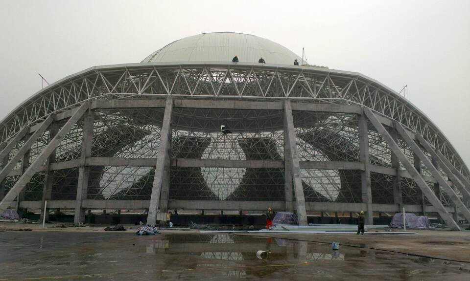 丹东温泉馆网架工程